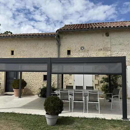 Charmante Maison Charentaise - Piscine Chauffee - Sauna
